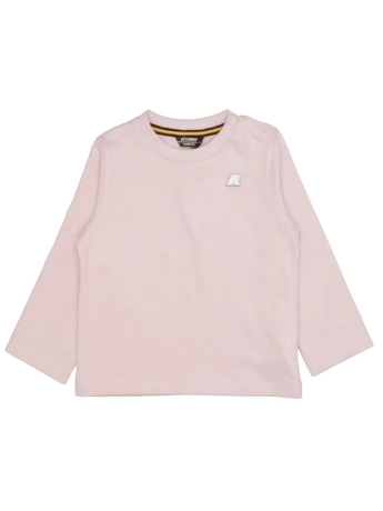 Kway t-shirt infant elmette jersey peach rosa