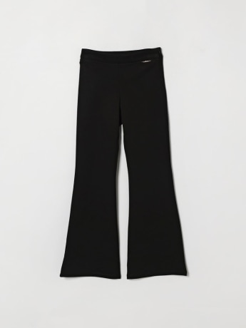Twinset pantalone kids/junior in crèpe nero