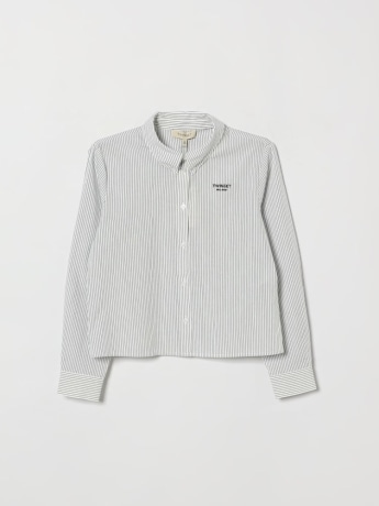 Twinset camicia a righe kids/junior con logo