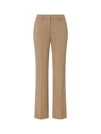 Liu-jo pantalone donna dritto in tessuto resca beige