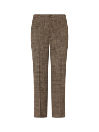 Liu-jo pantalone donna a sigaretta in tinto filo tartan