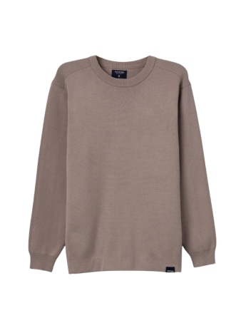 Tiffosi maglia girocollo uomo enzo beige