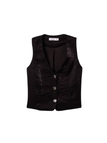 Tiffosi gilet donna fiesta nero