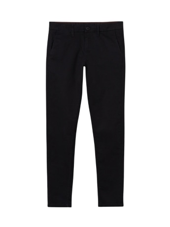 Tiffosi pantalone uomo chino in cotone blu navy slim fit
