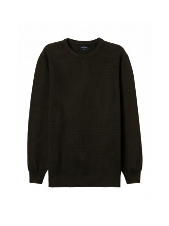 Tiffosi maglia uomo bair in cotone verde scuro